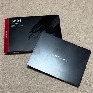 GENTLY USED Morphe 35M Boss Mood Palette with Black Cover